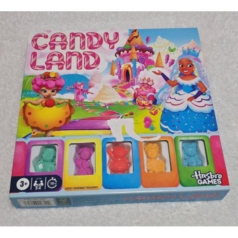 Hasbro Candy Land Sweet Adventures Board Game For 2 to 4 Players 2025 Edition